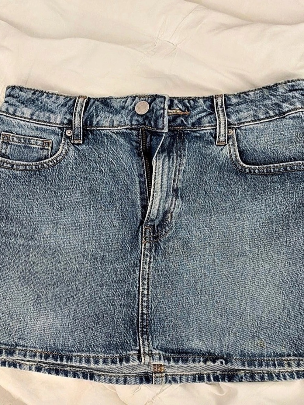 Pacsun Denim Jean Skirt Waist 25 Like New - Picture 2 of 4